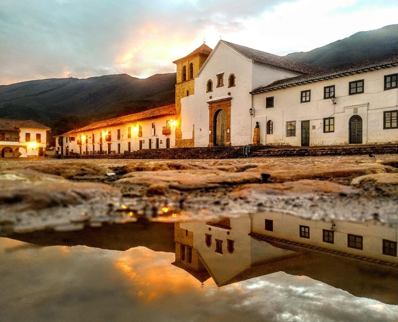 Hotel Las Palmas Виля Де Лейва Екстериор снимка