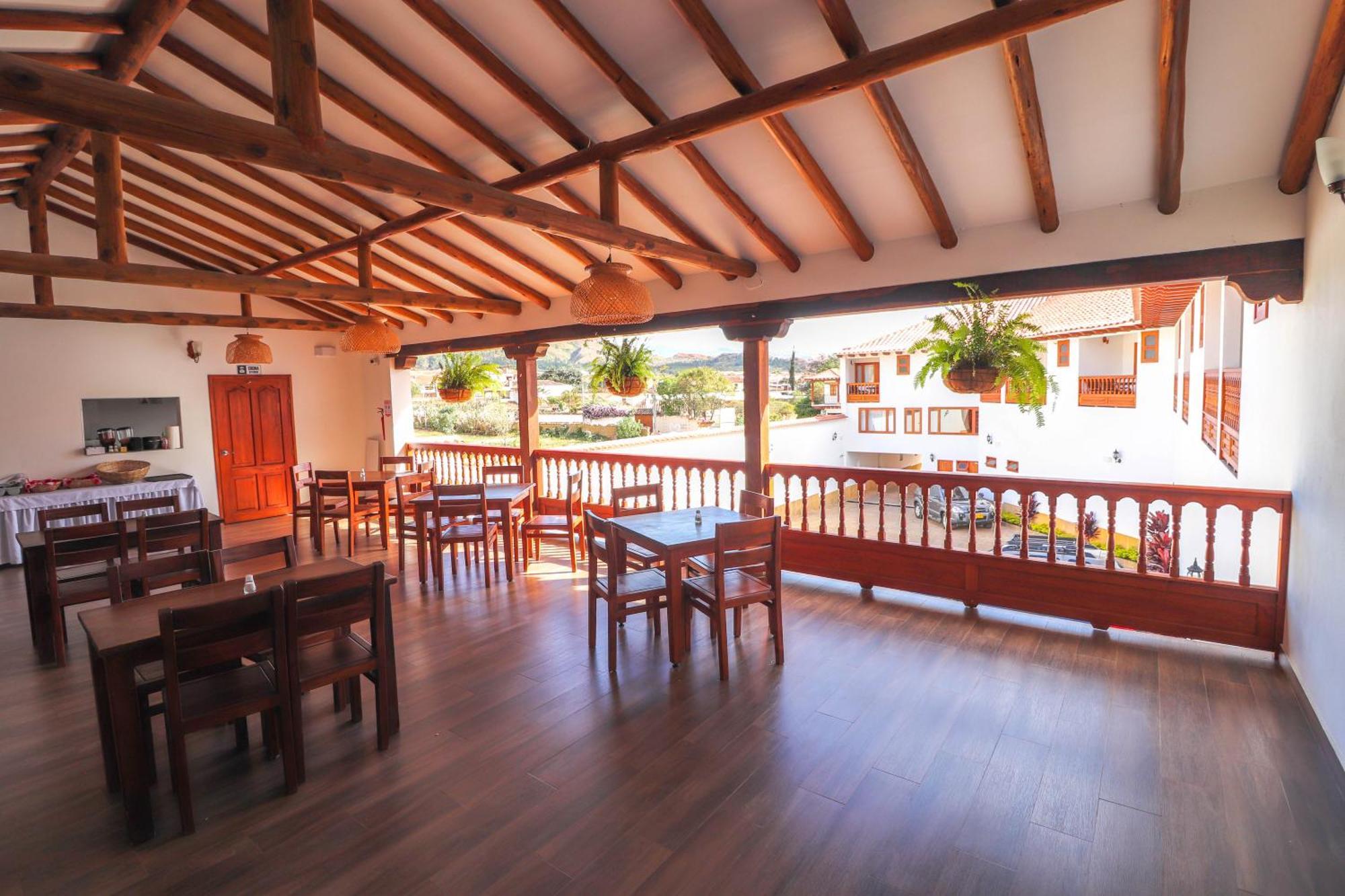 Hotel Las Palmas Виля Де Лейва Екстериор снимка