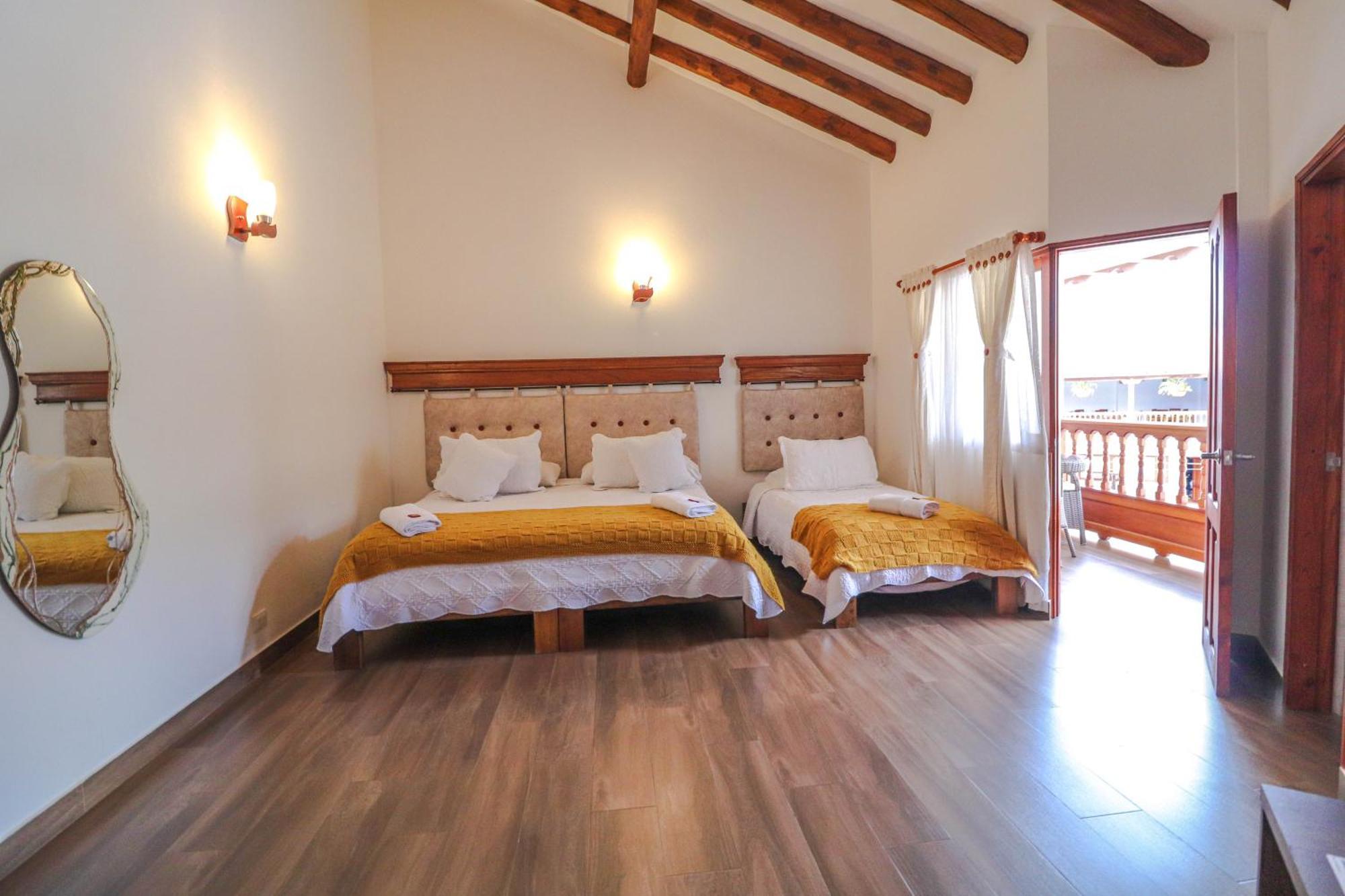 Hotel Las Palmas Виля Де Лейва Екстериор снимка